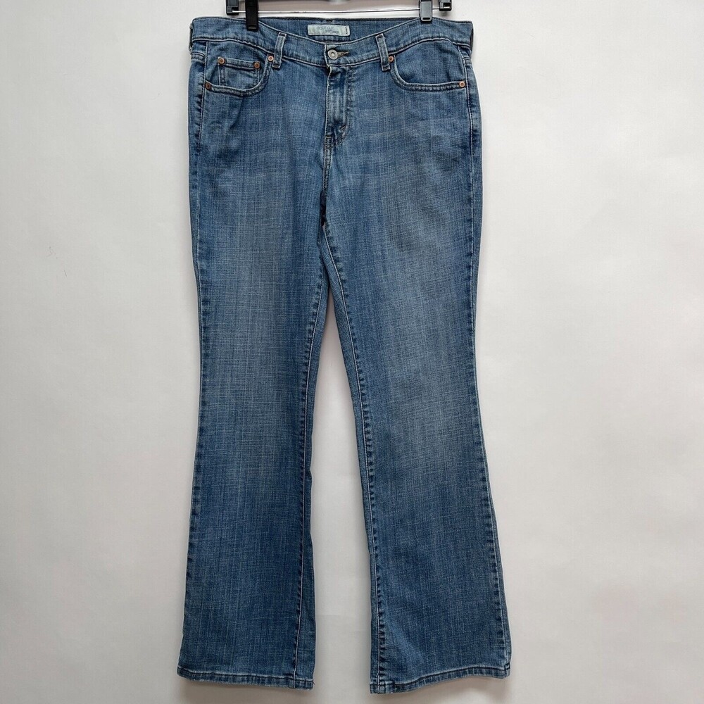 Levi's 515 Jeans Pants Size 12 Medium Boot‎ Cut Blue